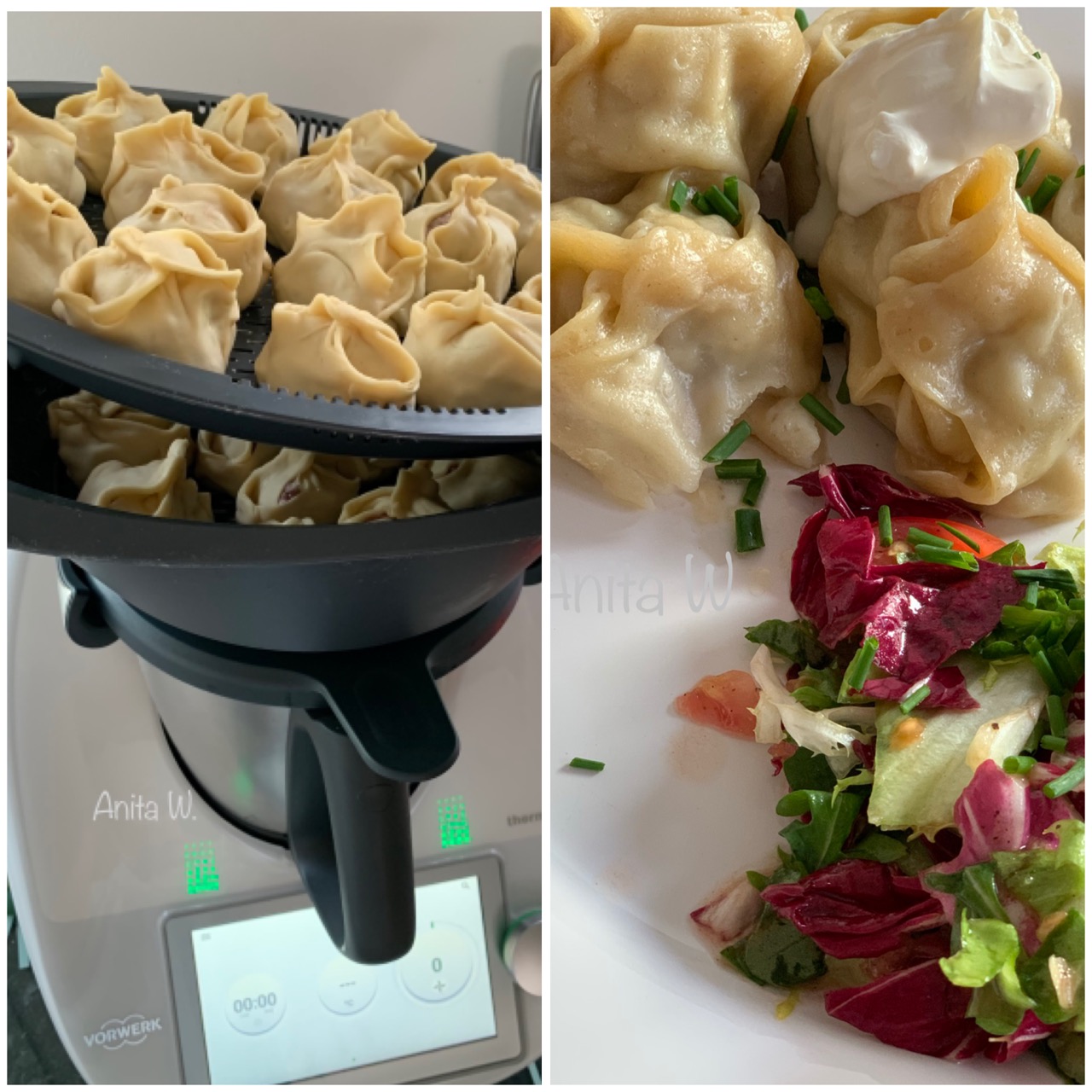 MANTI ( DUMPLINGS) CON Thermomix® Cocción en varoma Blog de ANITA