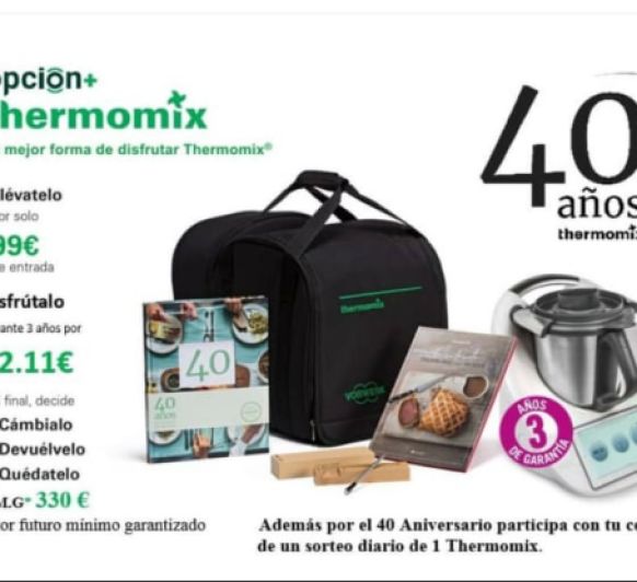 Edición 40 aniversario Thermomix®