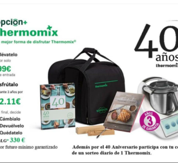 40Aniversario Thermomix®