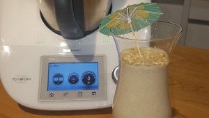 Batido de tarta de manzana